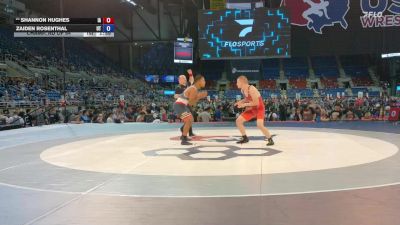 165 lbs Champ. Rd Of 64 - Shannon Hughes, IA vs Zaiden Rosenthal, UT