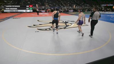 Cons. Semi - Carter Peterson, Grand Island vs Bodi Knudsen, Creighton Prep