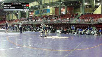 125 lbs Round 1 (6 Team) - Katie Kos, Bennington vs Jordan Heibult, Eaglecrest