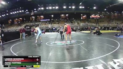 190 lbs Cons. Round 4 - Mateo Martinez, Somerset vs Landon Dickerson, New Smyrna Beach Sr H S