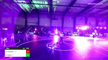 61 lbs Round Of 16 - George Howard, Salem Elite vs Garrett Clark, Elk Grove Wr Ac