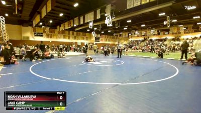 43 lbs Round 3 - Jake Camp, Swarm Wrestling Club vs Noah Villanueva, Rough House Wrestling