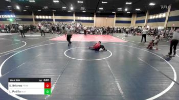 78 lbs Consi Of 8 #1 - Eloy Briones, Poway Elite vs Laird Padilla, South Kona WC
