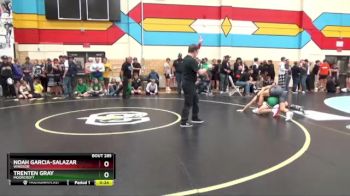 150 lbs Cons. Round 2 - Noah Garcia-Salazar, Windsor vs Trenten Gray, Moorcroft