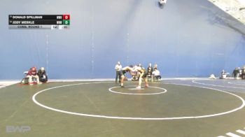 285 lbs Cons. Round 1 - Donald Spillman, Wichita-West HS vs Jody Merkle, Wichita Northwest
