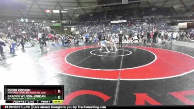 86 lbs Cons. Round 7 - Bradyn Wilson-Jordan, Mat Demon Wrestling Club vs Ryder Kooken, Anacortes Hawkeyes Wrestling Club