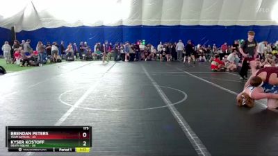 175 lbs Round 4 (8 Team) - Brendan Peters, Team Gotcha vs Kyser Kostoff, Death Squad