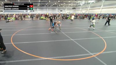 130 lbs Cons. Round 3 - Michael Laatsch, Unattached vs Jonathon Moran, Unattached