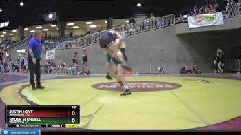 147 lbs Round 3 (4 Team) - Justin Hoyt, Harrisburg vs Ryder Sturgell, Warrenton