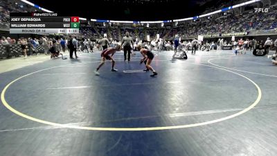 110 lbs Round Of 16 - Joey Depasqua, Pocono Mountain West vs William Edwards, West Branch