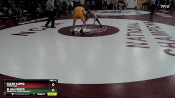 141 lbs Champ. Round 2 - Elijah Reece, Minnesota State Mankato vs Colby Lopez, Upper Iowa