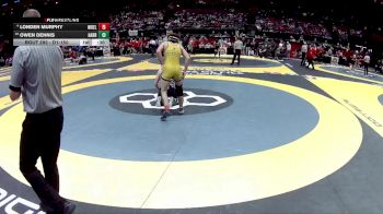 D1-150 lbs Cons. Round 3 - Londen Murphy, Moeller vs Owen Dennis, Harrison