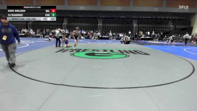 120 lbs Round Of 64 - Nicholas Garrett, Apple Valley vs Bronx Hanlon, Faith Lutheran