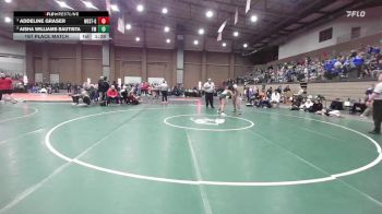 170 lbs 1st Place Match - Addeline Graser, Omaha Westside vs Aisha Williams Bautista, Lewisville Flower Mound
