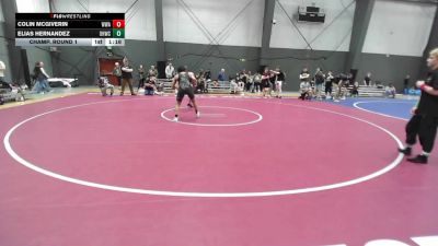 Junior FK - 157 lbs Champ. Round 1 - Colin Mcgiverin, Whatcom Wrestling Academy vs Elias Hernandez, Oak Harbor Wrestling Club