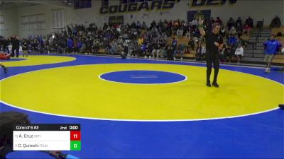 109 lbs Consi Of 8 #2 - Arcadius Cruz, Orting (WA) vs Christopher Qureshi, Fountain Valley