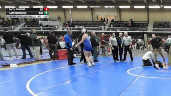 185 lbs Consi Of 8 #2 - Faith Dumont, Scituate vs Kam Robinson, Manchester
