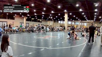 115 lbs Cons. Semi - Aiden Hensley, Gulf Coast Wrestling vs Cayden Clay, Bartlett