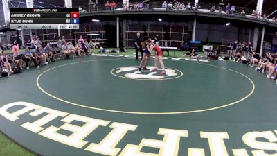 130 lbs Aubrey Brown, Oklahoma vs Kylie Dunn, Missouri
