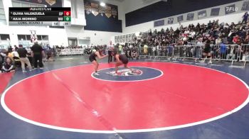 115 lbs Cons. Round 3 - Olivia Valenzuela, Esperanza vs Julia Moreno, Warren