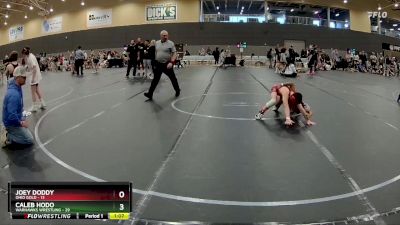 84 lbs Round 3 (6 Team) - Caleb Hodo, Warhawks Wrestling vs Joey Doddy, Ohio Gold