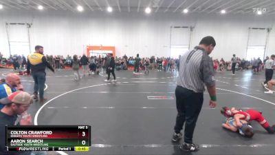 75 lbs Quarterfinal - Aaron Search, Eastside Youth Wrestling vs Colton Crawford, KNIGHTS YOUTH WRESTLING