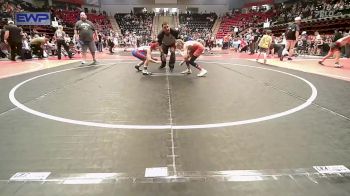 80 lbs Rr Rnd 4 - Isaac Anderson, Claremore Wrestling Club vs Grayson Stultz, Caney Valley Wrestling