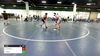 215 lbs Consi Of 16 #2 - Zach Caldwell, NY vs Tucker Bohn, SC