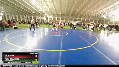 150 lbs Cons. Round 6 - Trey Brackett, West Jordan vs Jack Witt, Wasatch