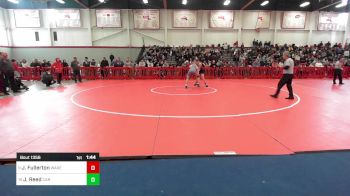 165 lbs Consolation - Jaden Fullerton, Wakefield vs Jack Reed, Carver