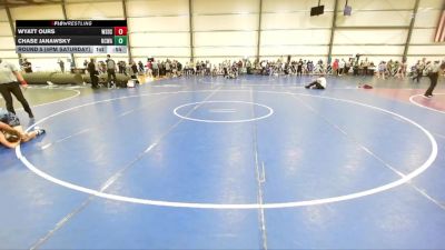 130 lbs Round 5 (4pm Saturday) - Chase Janawsky, NCWAY National Team vs Wyatt Ours, Westshore D.S.