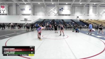 160 lbs Cons. Round 3 - Colin Doxey, Newfane Youth Wrestling Club vs Kyber Henry, Gorilla Grapplers