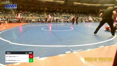 58 lbs Semifinal - Max Sparrow, Elevate Wrestling Club vs Beau McKeown, Mat Assassins