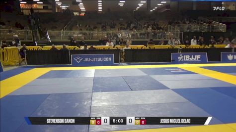 Jesus Miguel Delao vs Stevenson Sanon 2025 Pan Jiu Jitsu IBJJF Championship