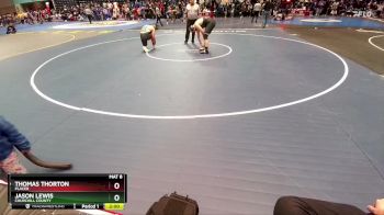 215 lbs Champ. Round 1 - Jason Lewis, Churchill County vs Thomas Thorton, Placer