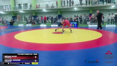 80kg Champ. Round 2 - Wesam Sa`ed, Matmen WC vs Michael Houzon, Schewa WC