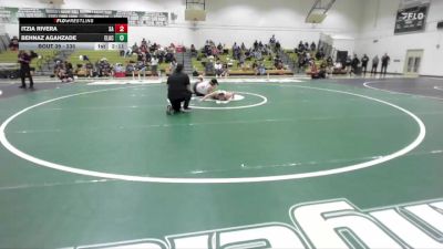 235 lbs Round 2 - Behnaz Agahzade, East Los Angeles College vs Itzia Rivera, Santa Ana College