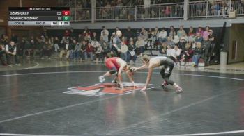 133 lbs Dominic Bozanic, North Idaho College vs Ozias Gray, Clackamas Community College