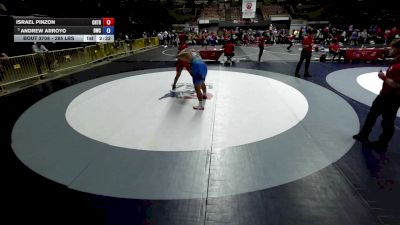 285 lbs 1st Place Match - Israel Pinzon, Chowchilla Tribe vs Andrew Arroyo, Dethrone Wrestling Club