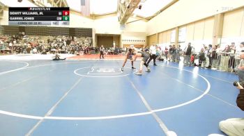 162-H lbs Consi Of 32 #1 - DeWitt Williams, Jr., G6 vs Gabriel Jones, Cherry Hill West