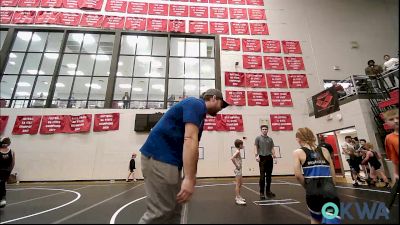 55 lbs Consi Of 8 #2 - Walker Gastineau, Standfast vs River Coffelt, Bridge Creek Youth Wrestling