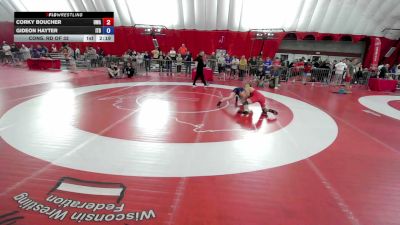138 lbs Cons. Rd Of 32 - Corky Boucher, Ubasa Wrestling Academy vs Gideon Hayter, Illinois Top Dawgs
