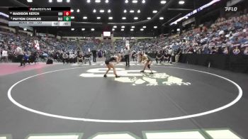 120 lbs Cons. Round 1 - Madison Ketch, Great Bend Hs vs Payton Charles, Basehor-Linwood HS