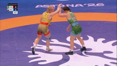 62 kg Final 3-5 - Sara Johanna Lindborg, Sweden vs Bilyana Zhivkova Dudova, Bulgaria