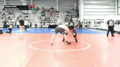 220 lbs Round Of 64 - Randal Ayaba, MD vs William Francis, RI
