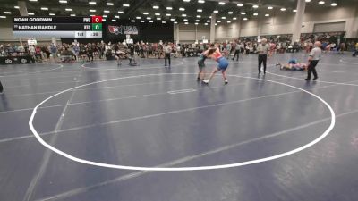 150 lbs Cons. Sub-rd Of 32 - Nathan Randle, Relentless Training Center vs Noah Goodwin, Powerhouse Wrestling Club