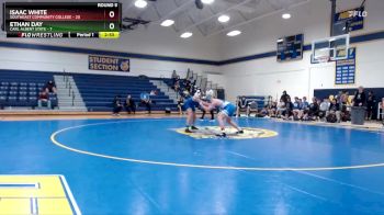 184 lbs Round 5 (6 Team) - Isaac White, Southeast Community College vs Ethan Day, Carl Albert State