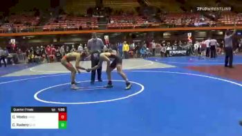 145 lbs Quarterfinal - Cyruss Meeks, Windy City vs Cole Radenz, Gorilla Wrestling Club