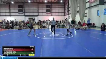 95 lbs Round 4 (8 Team) - Hayden Smith, BEASTWORKS WC vs Mikey Ruiz, ALABAMA ELITE
