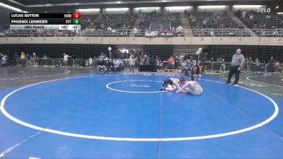 120 lbs 3rd Place - Lucas Button, Norwich vs Phoenix Lehmeier, Pittsburgh